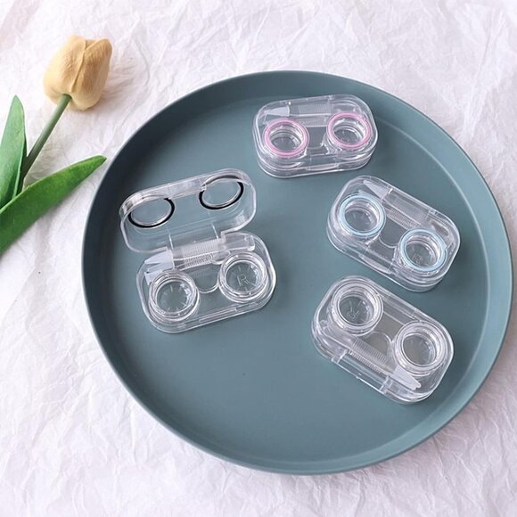 ๐3/$15๐ Set Of 4 Travel Lens Cases With Tweezers & Sticks - Picture 1 of 7